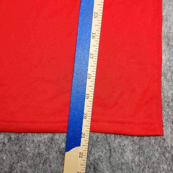 Nike The Tee Shirt Size Small Boys Kids Youth S Red Dri-Fit Logo Short Sleeve - Picture 9 of 9